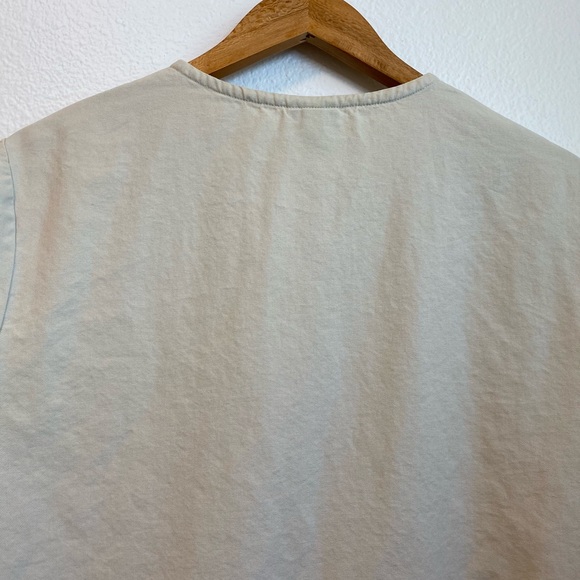 Eileen Fisher Zip Up Light Cream Jacket - Picture 10 of 10